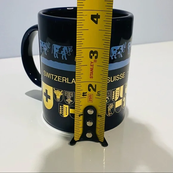 Bockling German Coffee Cup Deutschland Made in Germany Blue and Gold - Picture 8 of 8